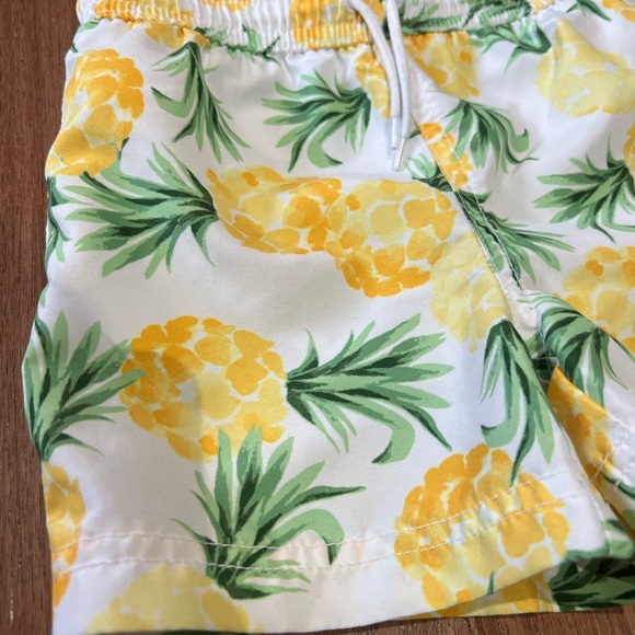 Janie and Jack Yellow and Green Athletic Shorts - Picture 3 of 8